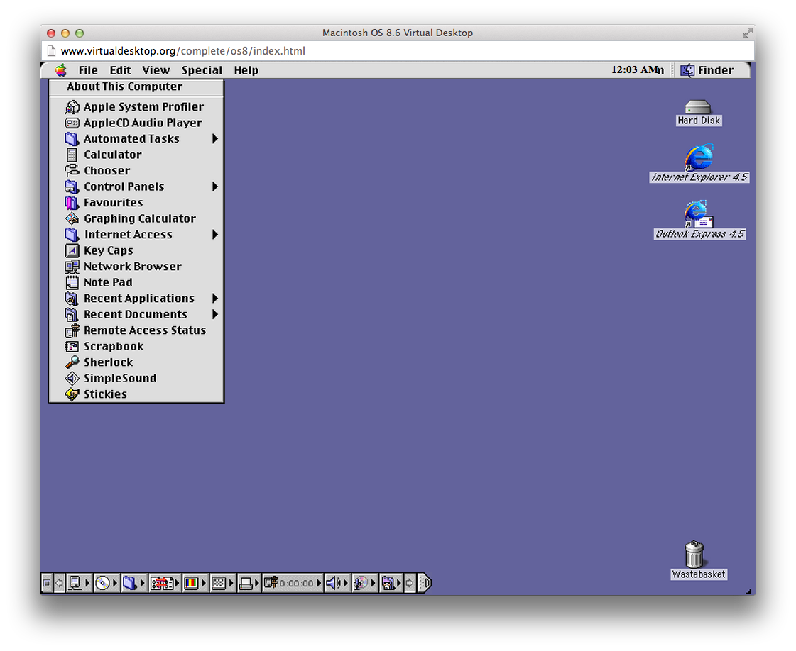 space games for mac os 8